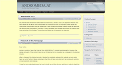 Desktop Screenshot of andromeda.at
