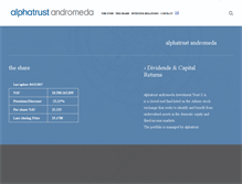 Tablet Screenshot of andromeda.eu