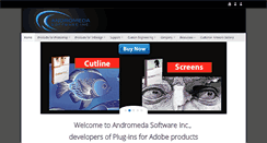Desktop Screenshot of andromeda.com